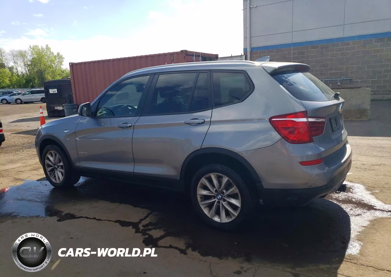 2017 BMW X3 Sdrive28I VIN:5UXWZ7C39H0X40073 - 2