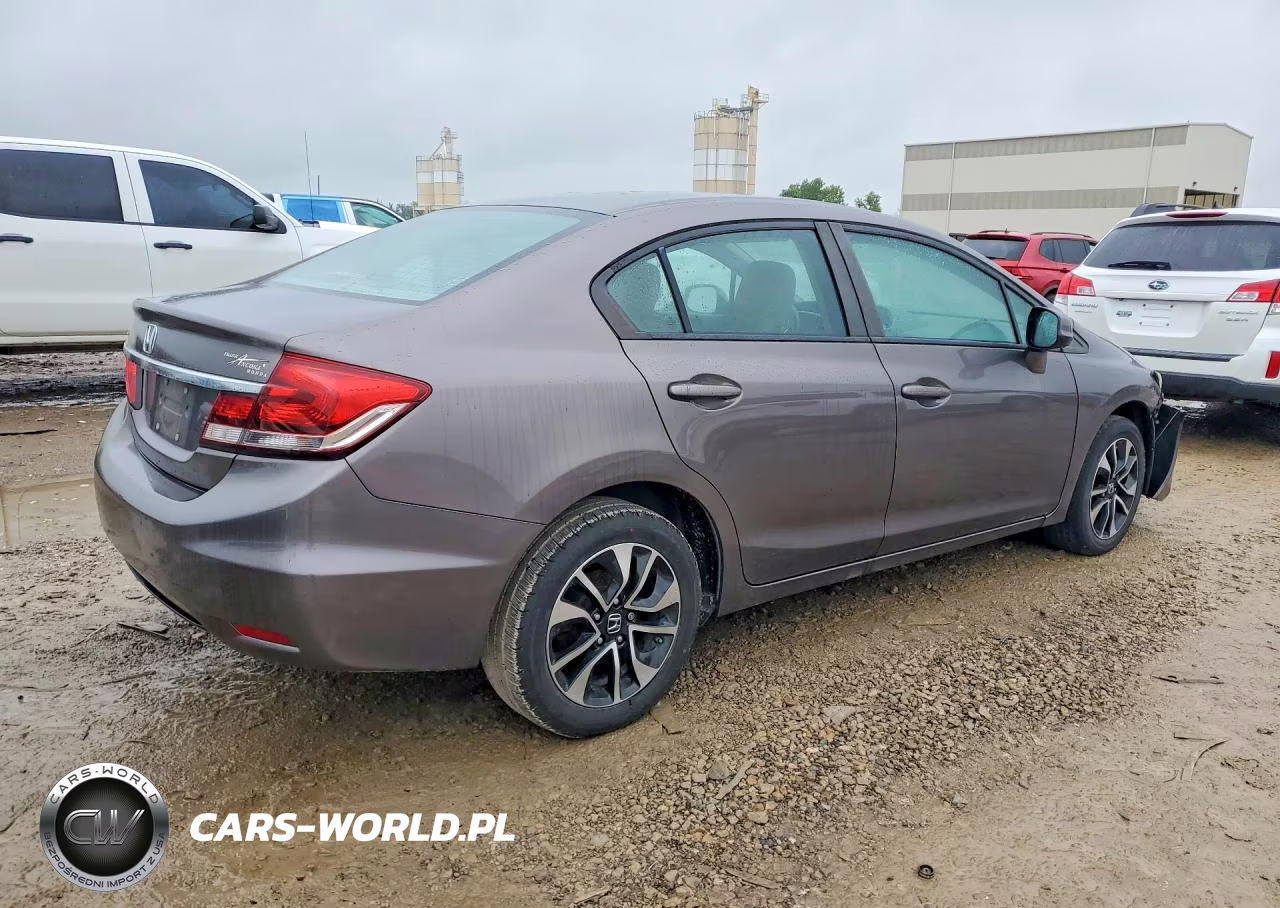 2013 Honda Civic Ex VIN:19XFB2F8XDE043285 - 3