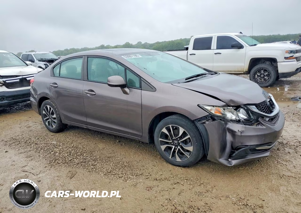 2013 Honda Civic Ex VIN:19XFB2F8XDE043285 - 4