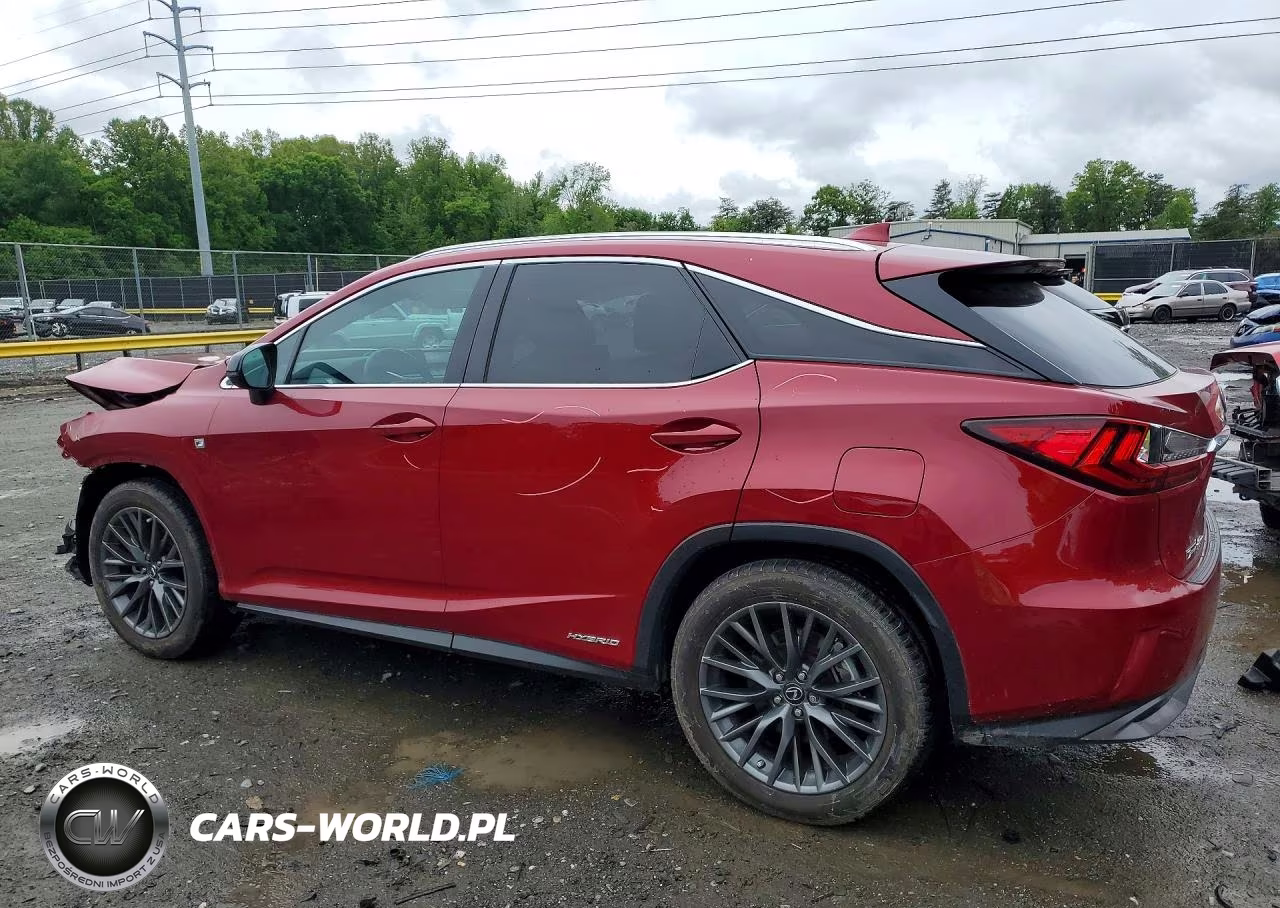 2019 Lexus Rx 450H F Sport VIN:2T2BGMCAXKC040753 - 2