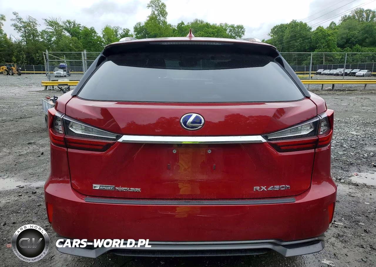 2019 Lexus Rx 450H F Sport VIN:2T2BGMCAXKC040753 - 6