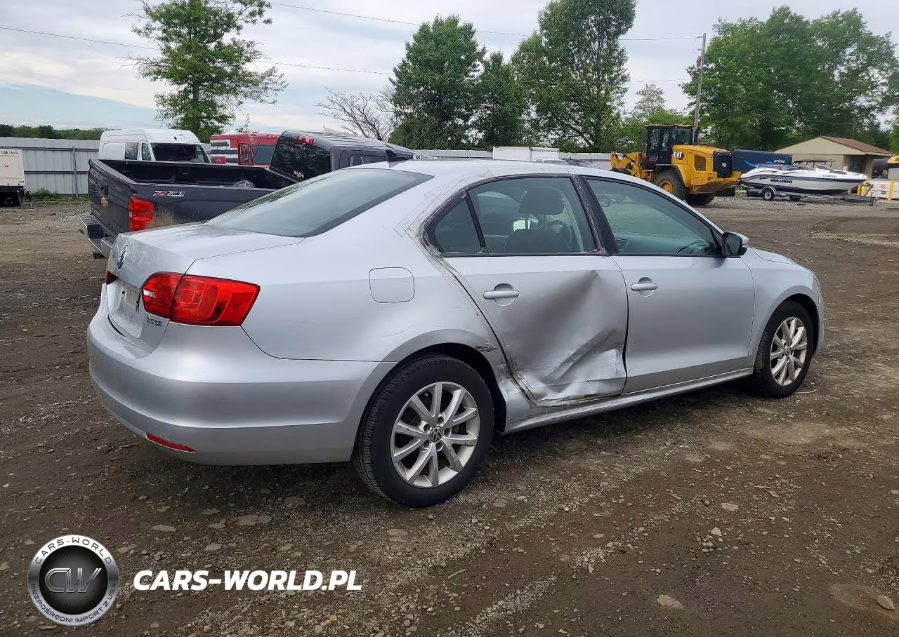 2012 Volkswagen Jetta Se VIN:3VWDP7AJ3CM414613 - 3