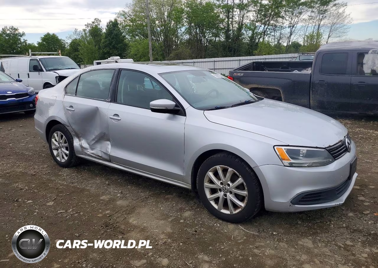 2012 Volkswagen Jetta Se VIN:3VWDP7AJ3CM414613 - 4