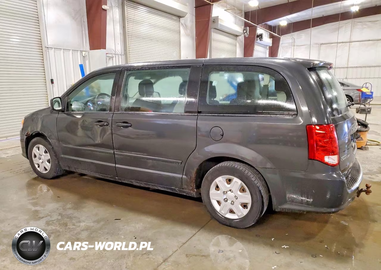 2012 Dodge Grand Caravan Se VIN:2C4RDGBGXCR206578 - 2
