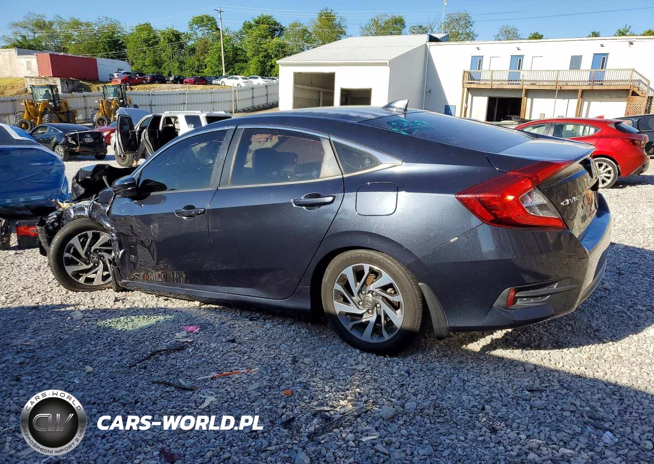 2018 Honda Civic Ex VIN:2HGFC2F70JH606463 - 2