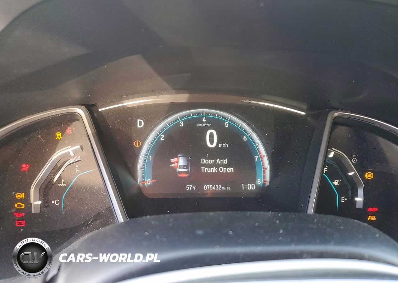 2018 Honda Civic Ex VIN:2HGFC2F70JH606463 - 9