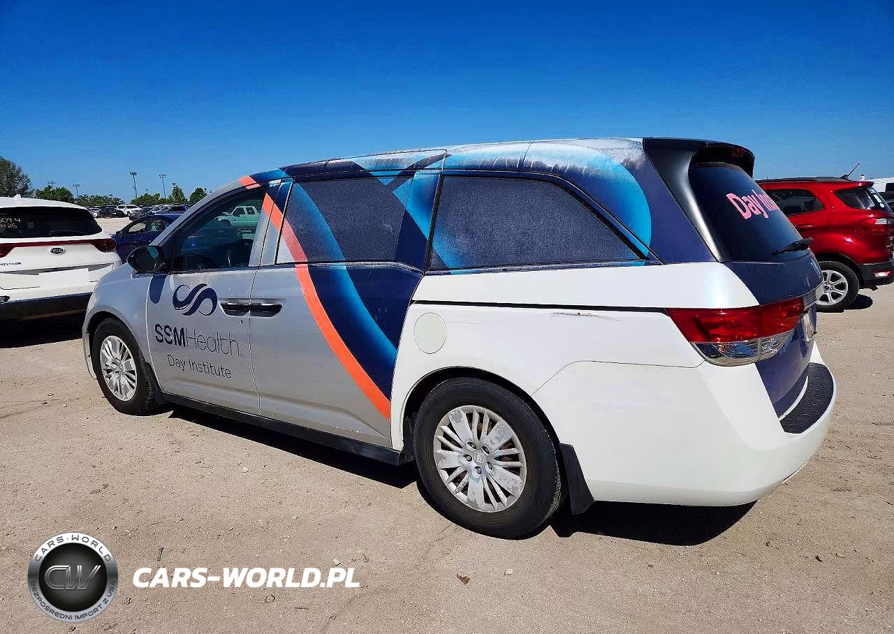2014 Honda Odyssey Lx VIN:5FNRL5H29EB040362 - 2