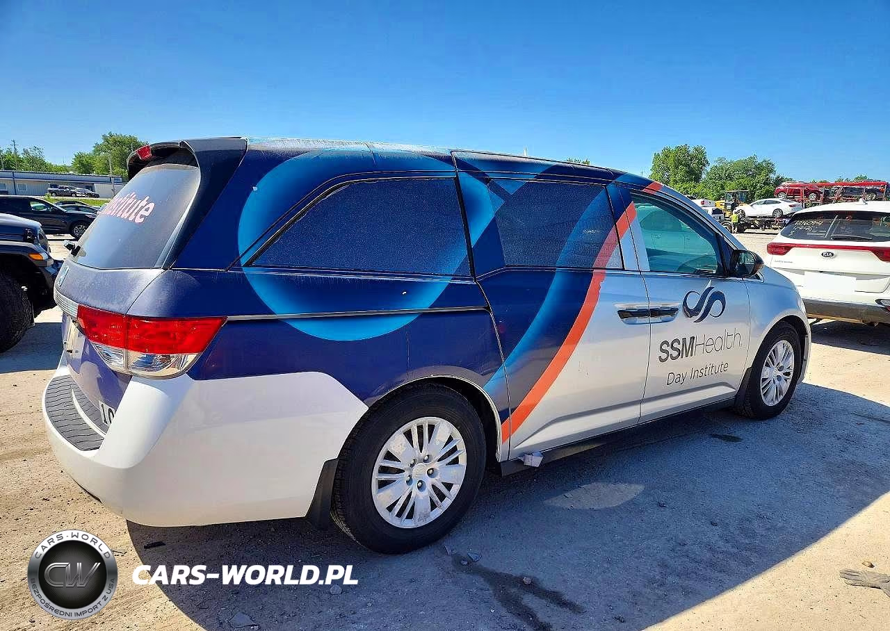2014 Honda Odyssey Lx VIN:5FNRL5H29EB040362 - 3
