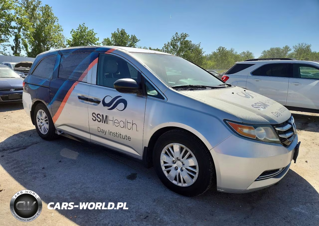 2014 Honda Odyssey Lx VIN:5FNRL5H29EB040362 - 4