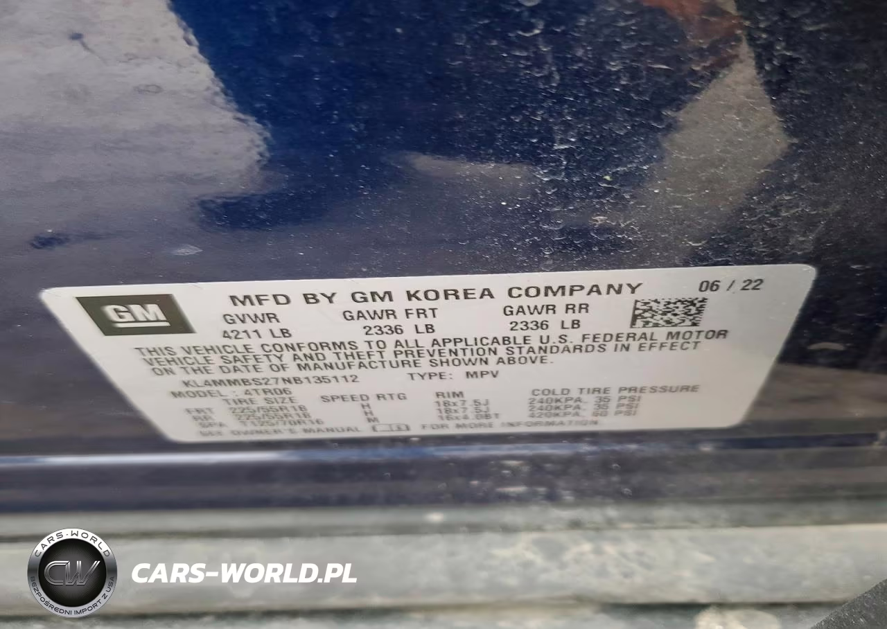 2022 Buick Encore Gx Preferred VIN:KL4MMBS27NB135112 - 13