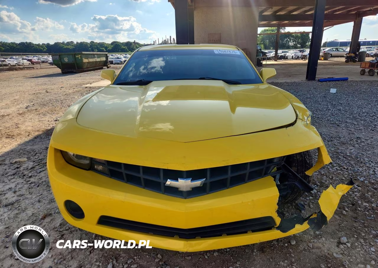 2012 Chevrolet Camaro Ls VIN:2G1FA1E35C9177758 - 5