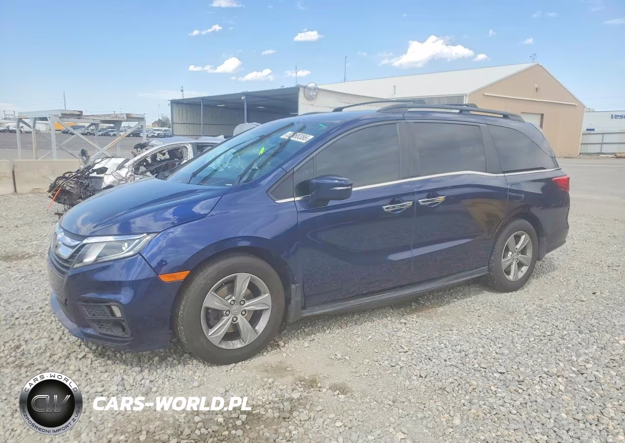 2018 Honda Odyssey Exl VIN:5FNRL6H71JB027696 - 1