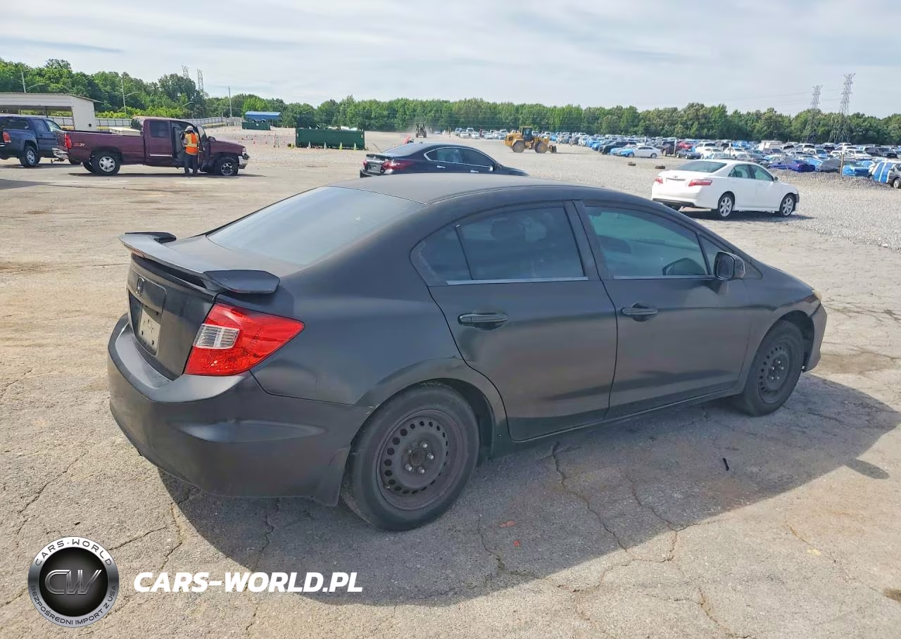 2012 Honda Civic Lx VIN:2HGFB2F52CH559232 - 3