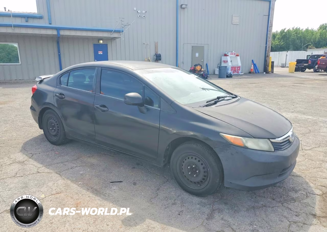 2012 Honda Civic Lx VIN:2HGFB2F52CH559232 - 4