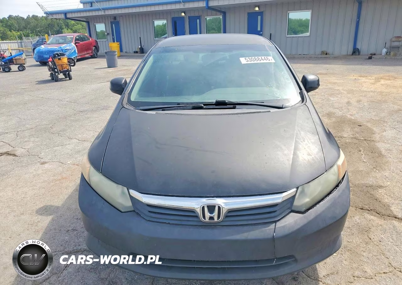 2012 Honda Civic Lx VIN:2HGFB2F52CH559232 - 5