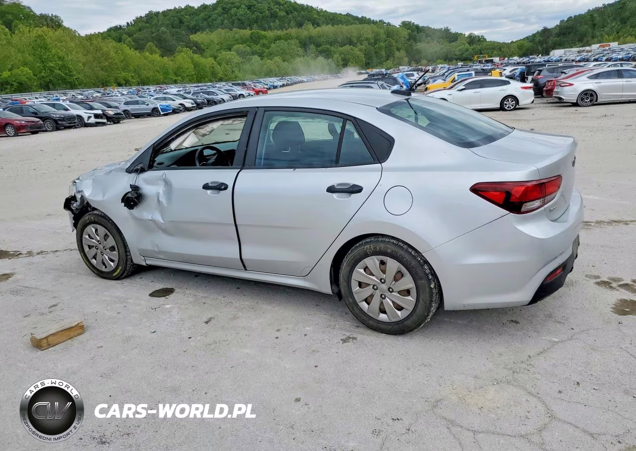 2018 Kia Rio Lx VIN:3KPA24AB8JE070795 - 2
