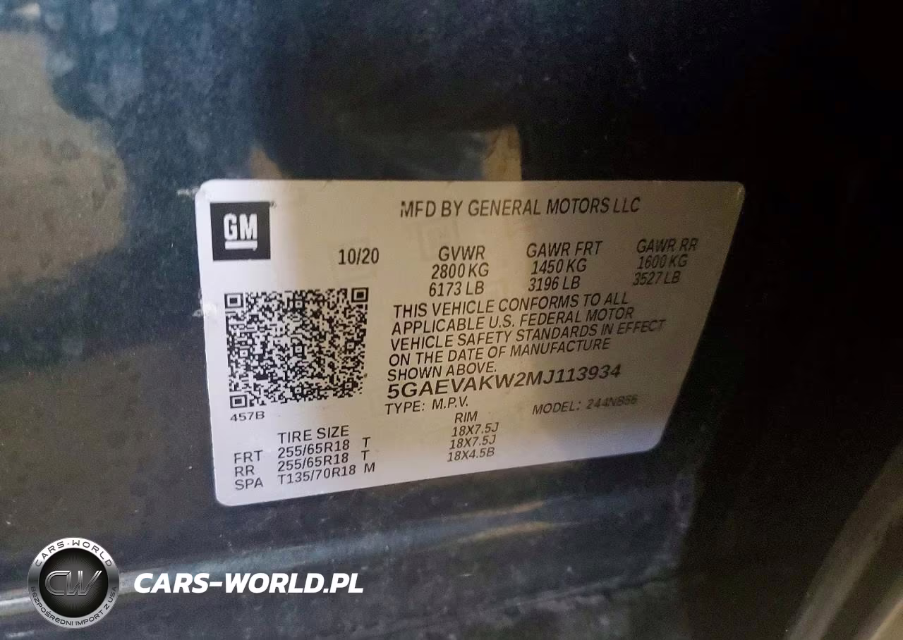 2021 Buick Enclave Essence VIN:5GAEVAKW2MJ113934 - 13