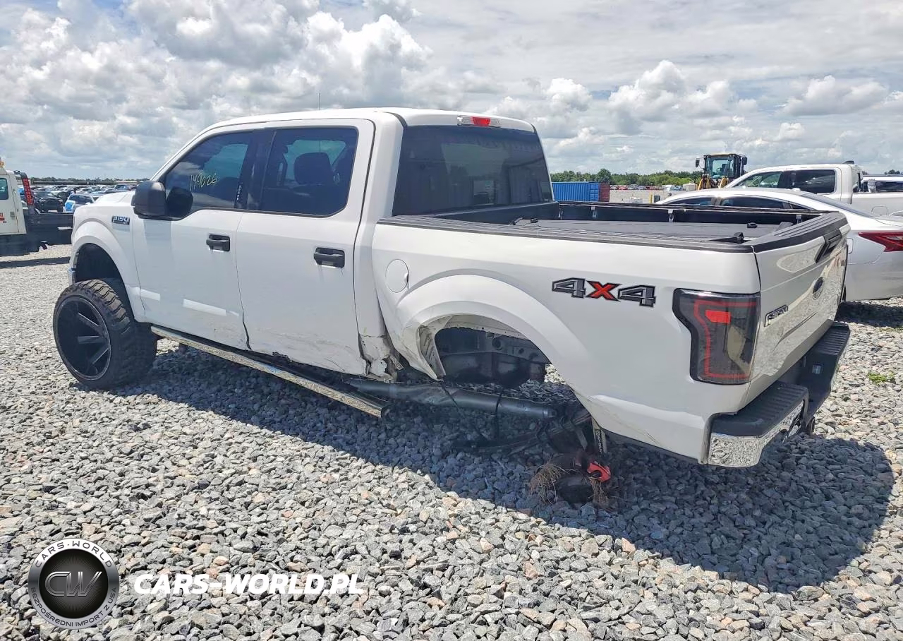 2017 Ford F150 Supercrew VIN:1FTEW1EFXHFC36400 - 2