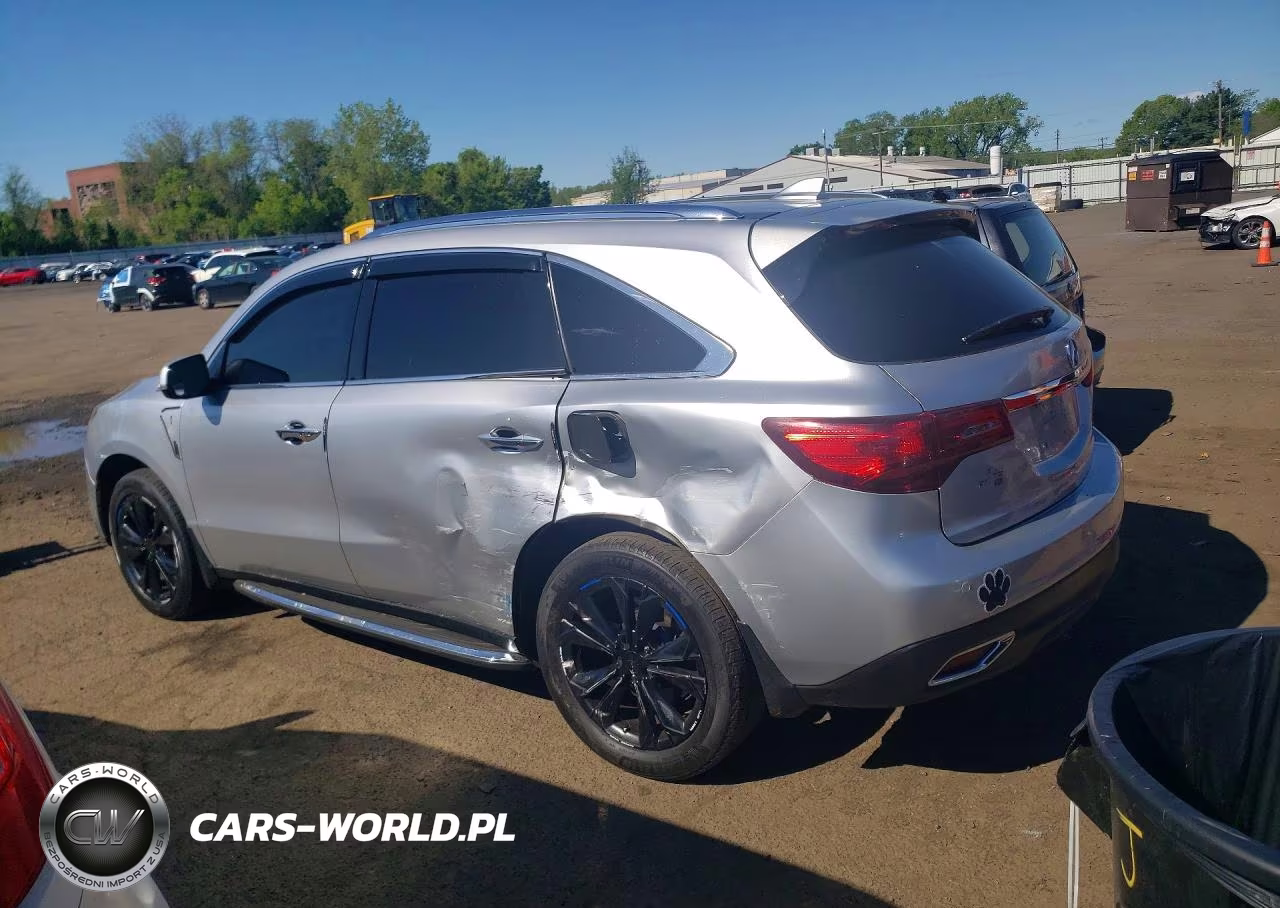 2015 Acura Mdx Advance VIN:5FRYD4H8XFB002100 - 2