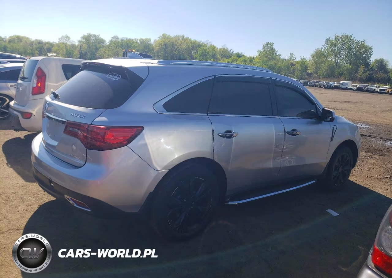 2015 Acura Mdx Advance VIN:5FRYD4H8XFB002100 - 3
