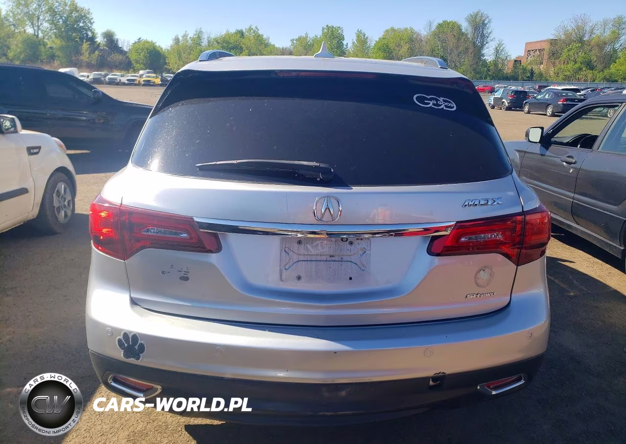 2015 Acura Mdx Advance VIN:5FRYD4H8XFB002100 - 6