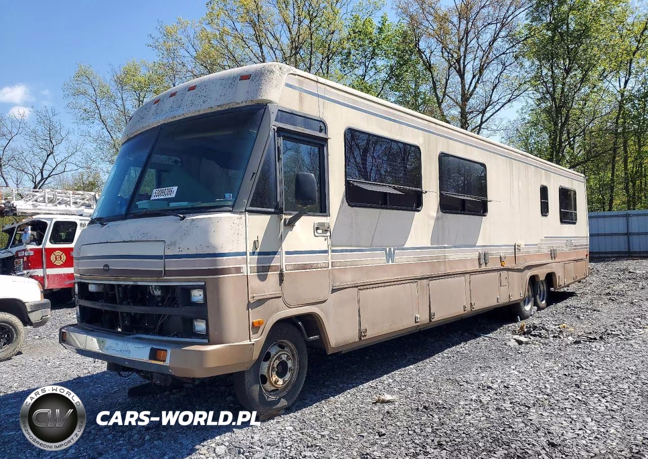 1989 Winnebago Superchief Rv VIN:17N640123KW004193 - 2