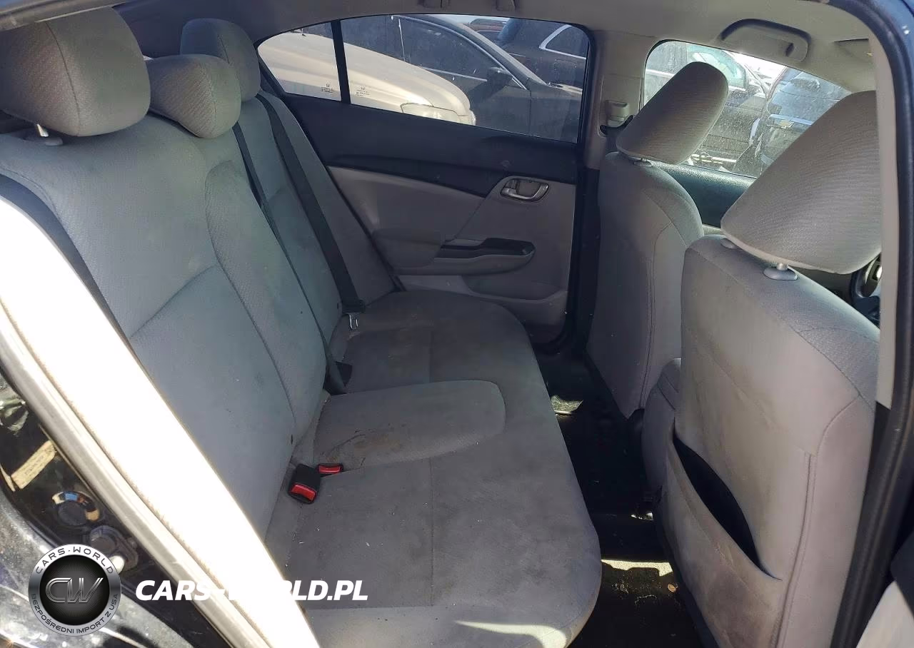 2013 Honda Civic Lx VIN:19XFB2F53DE068678 - 10