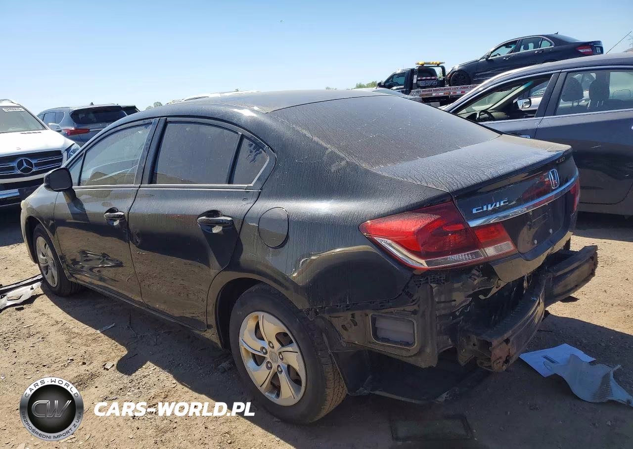 2013 Honda Civic Lx VIN:19XFB2F53DE068678 - 2