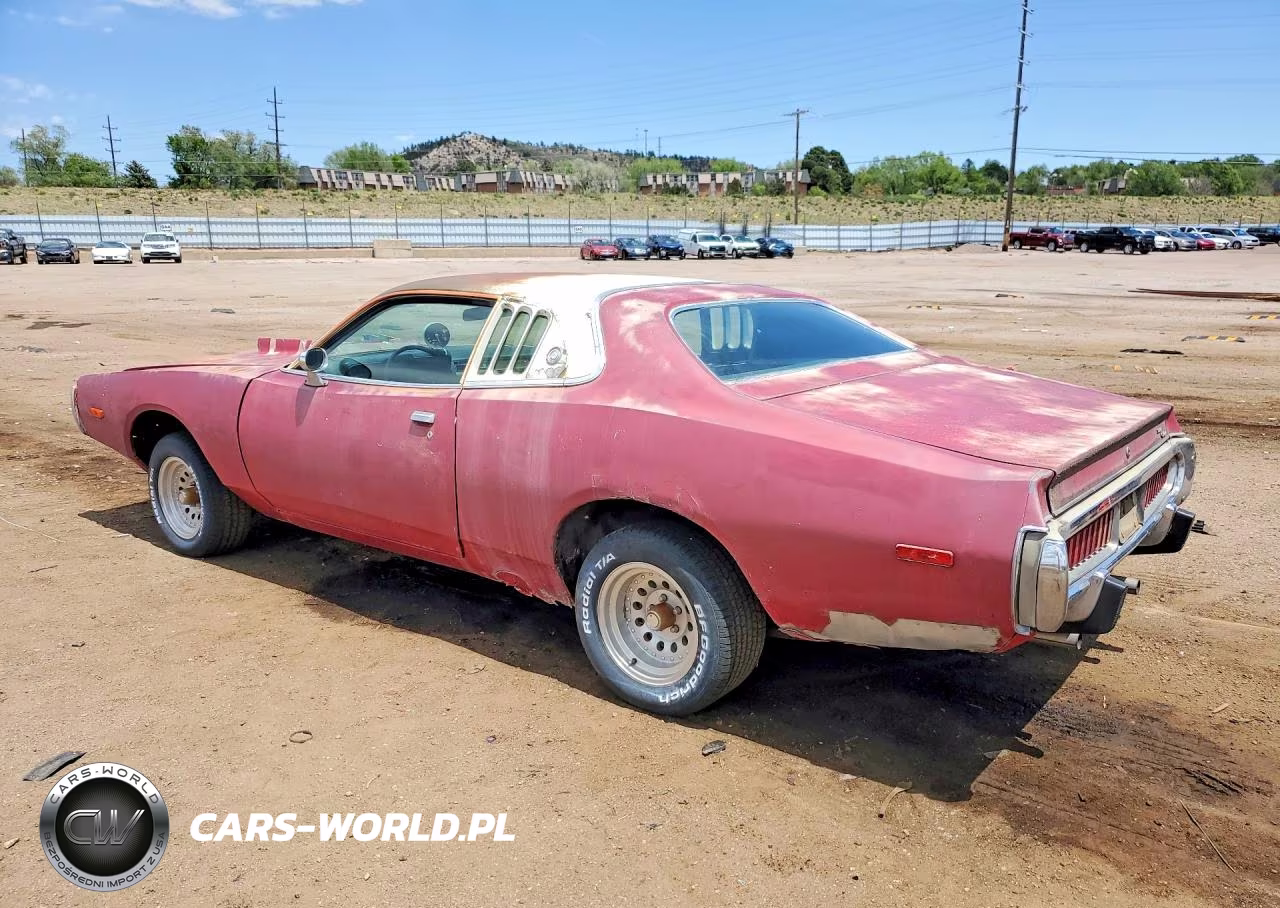 1974 Dodge Charger Se VIN:WP29N4G198199 - 2