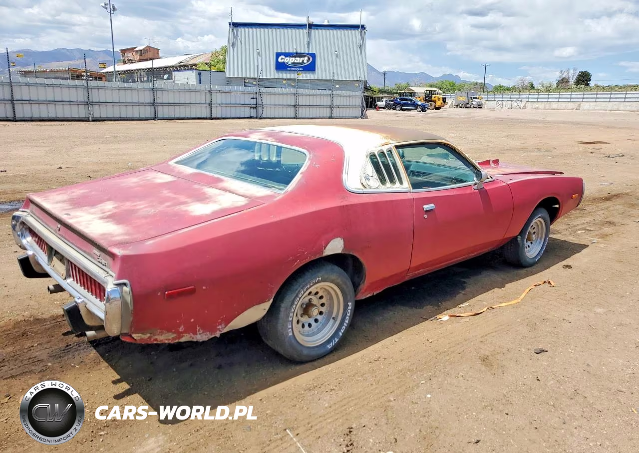 1974 Dodge Charger Se VIN:WP29N4G198199 - 3