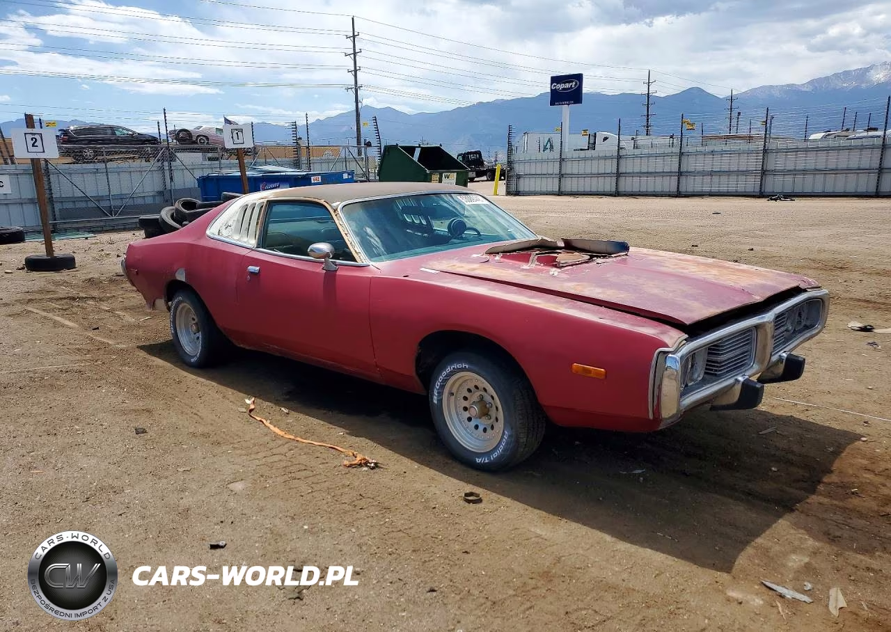 1974 Dodge Charger Se VIN:WP29N4G198199 - 4