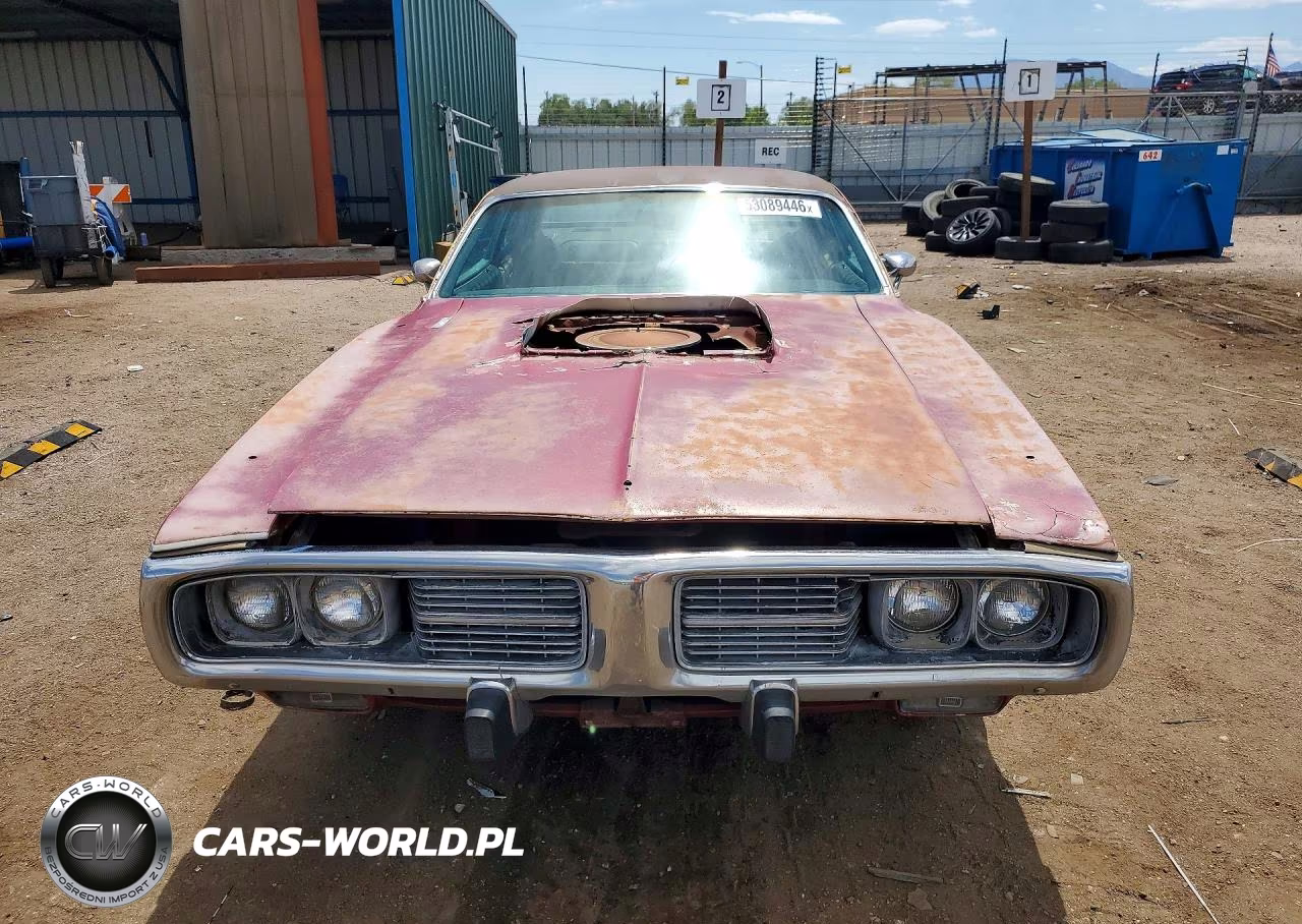 1974 Dodge Charger Se VIN:WP29N4G198199 - 5