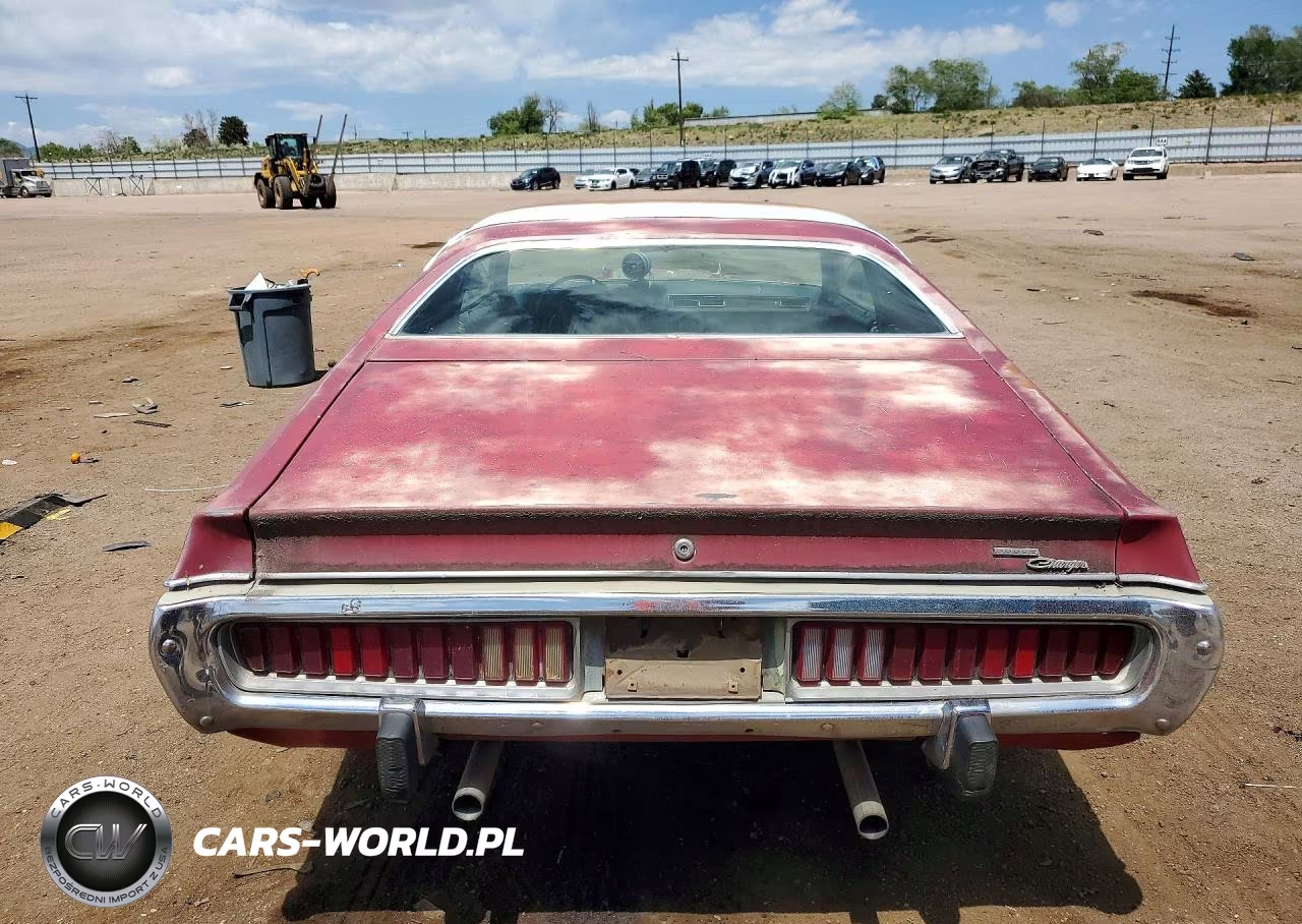 1974 Dodge Charger Se VIN:WP29N4G198199 - 6