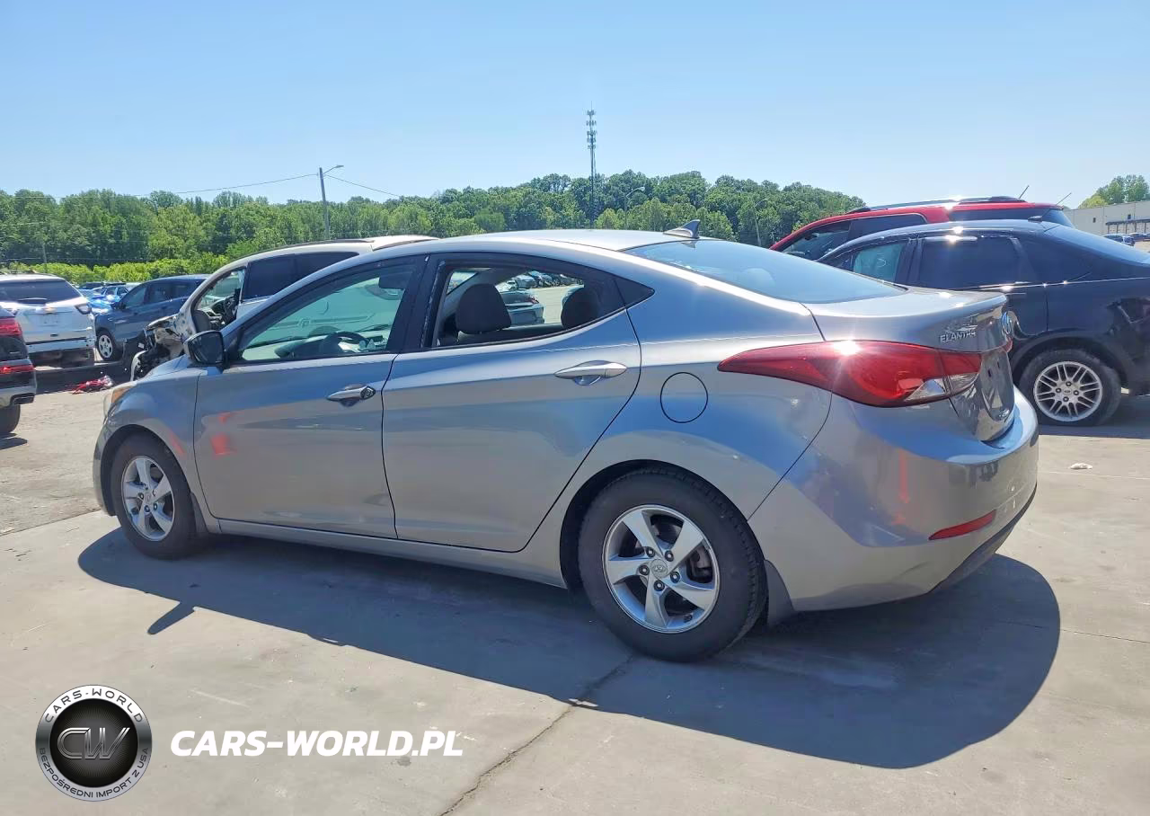 2015 Hyundai Elantra Se VIN:KMHDH4AE3FU311124 - 2