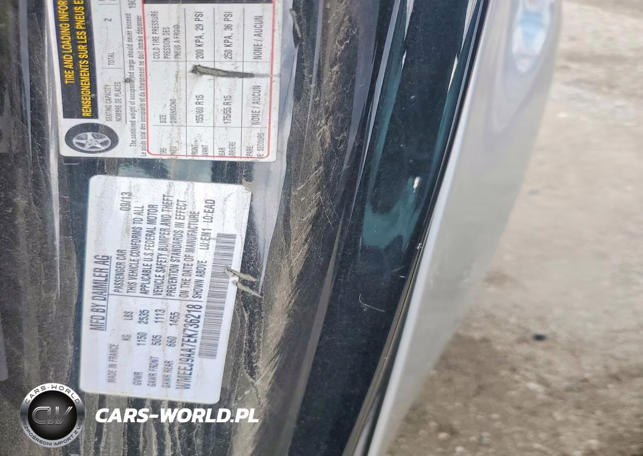2014 Smart Fortwo VIN:WMEEJ9AA7EK736218 - 13