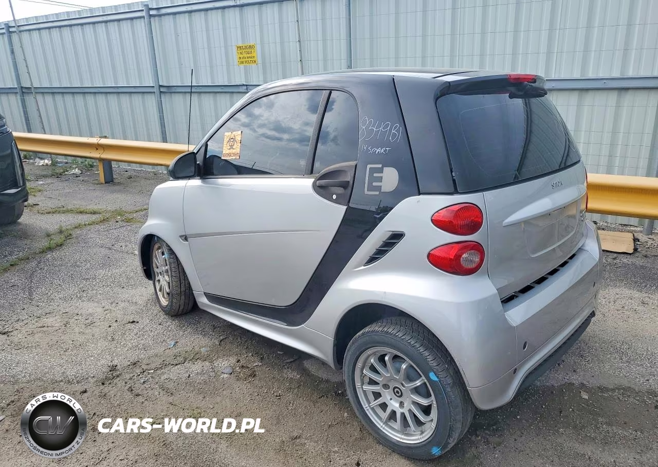 2014 Smart Fortwo VIN:WMEEJ9AA7EK736218 - 2