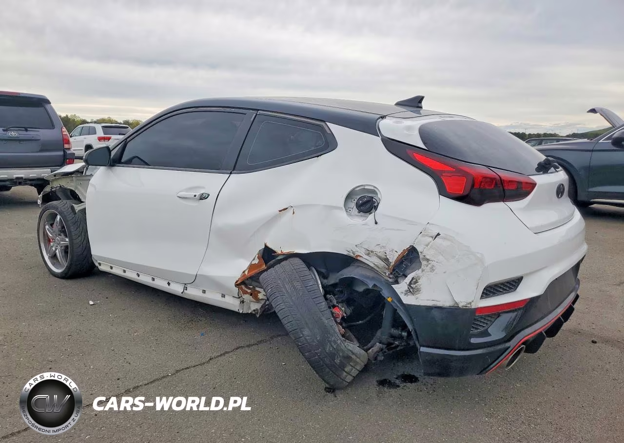 2021 Hyundai Veloster N VIN:KMHT36AH6MU010389 - 2