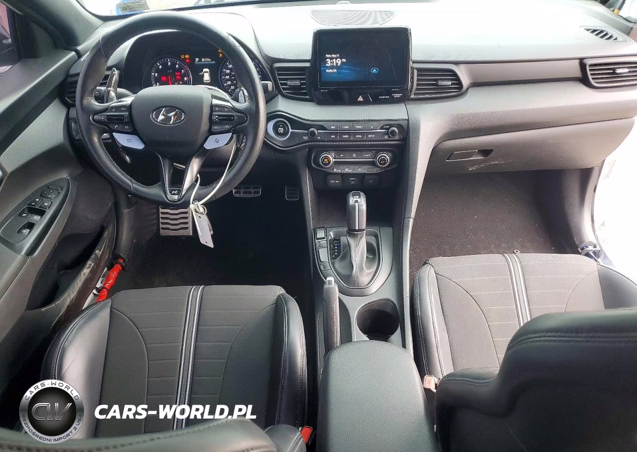 2021 Hyundai Veloster N VIN:KMHT36AH6MU010389 - 8