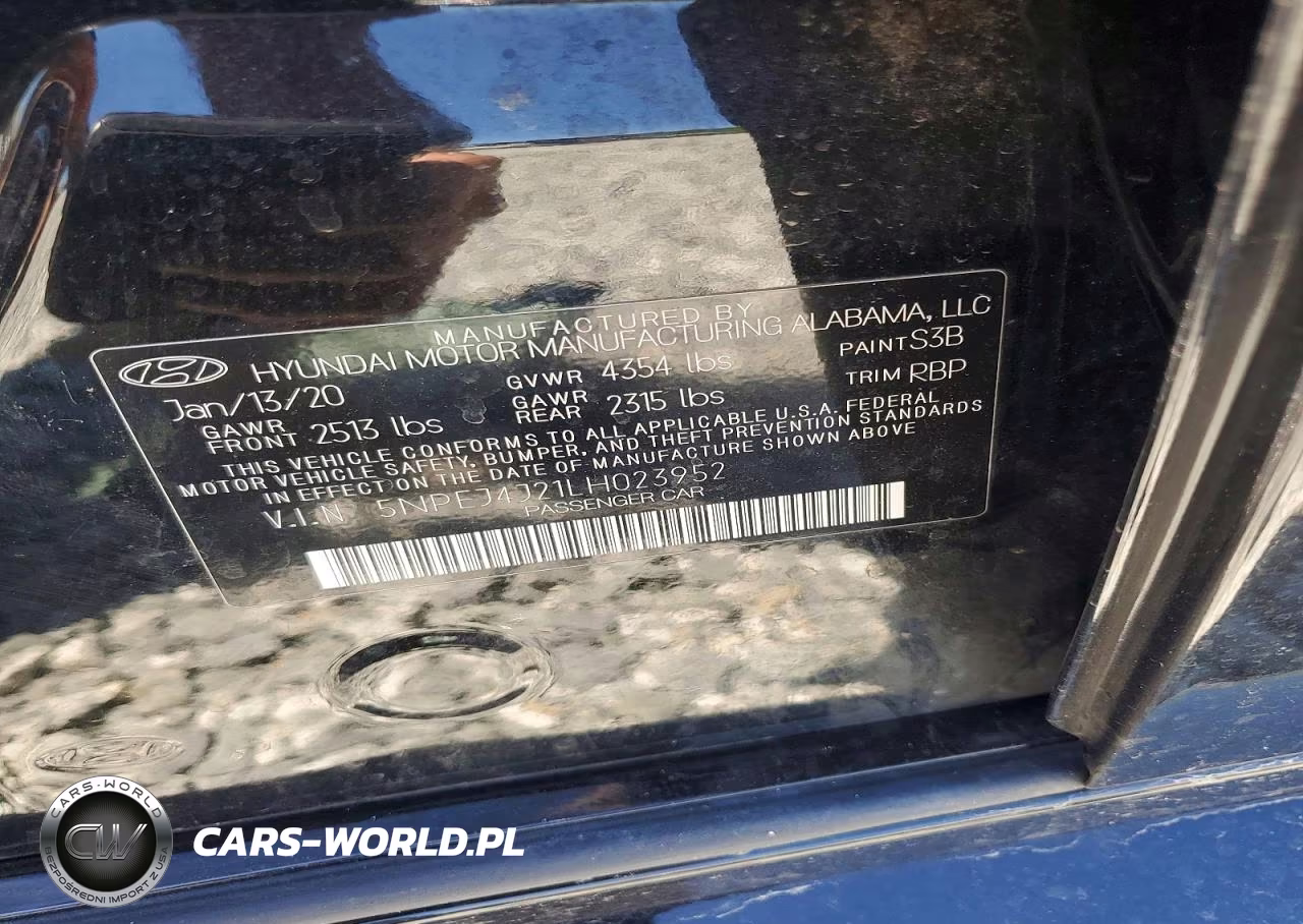 2020 Hyundai Sonata Sel Plus VIN:5NPEJ4J21LH023952 - 12