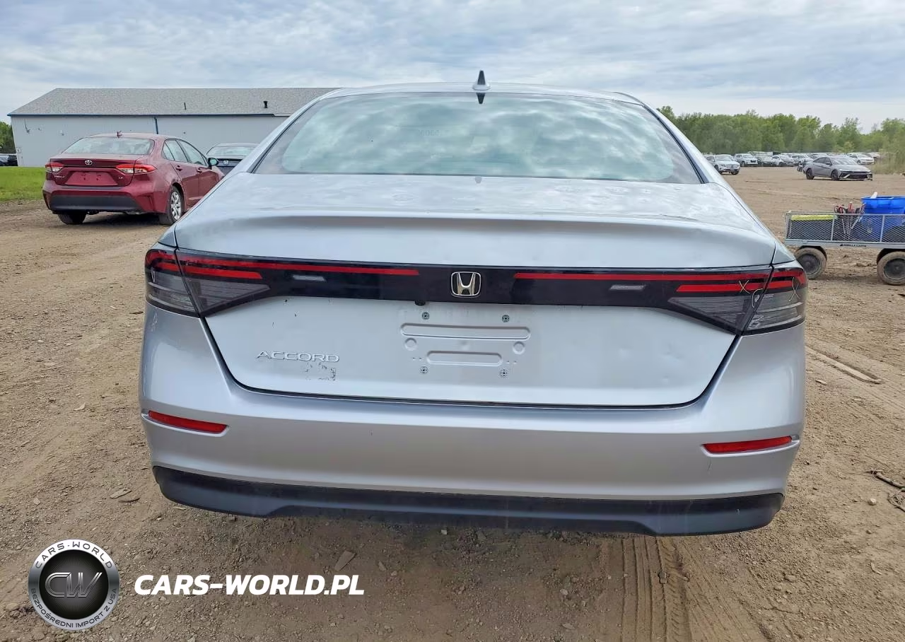 2025 Honda Accord Lx VIN:1HGCY1F24SA035093 - 6
