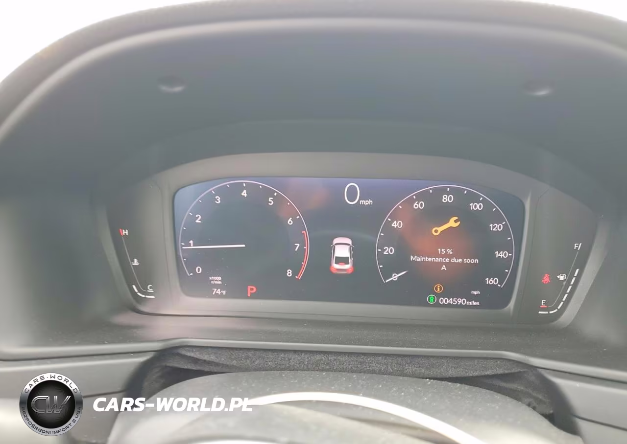 2025 Honda Accord Lx VIN:1HGCY1F24SA035093 - 9
