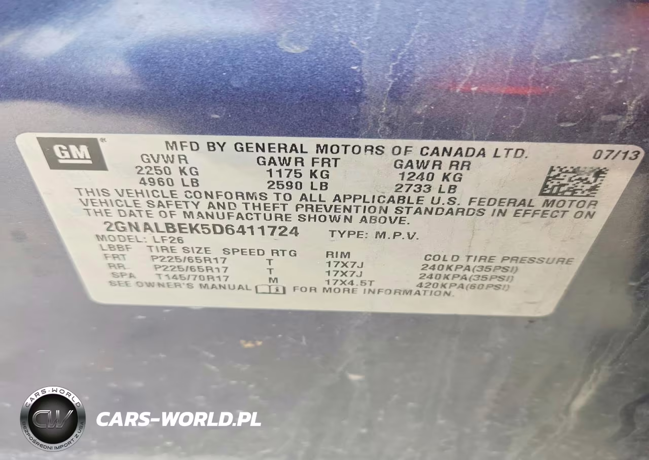 2013 Chevrolet Equinox Ls VIN:2GNALBEK5D6411724 - 14