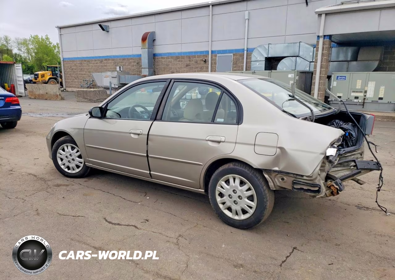 2004 Honda Civic Lx VIN:2HGES16534H599553 - 2