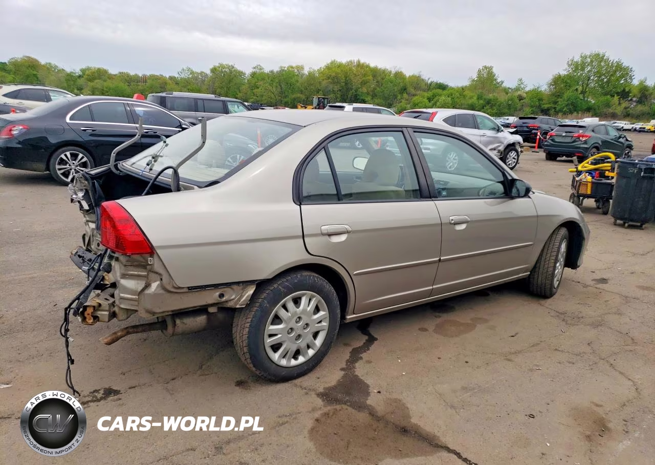 2004 Honda Civic Lx VIN:2HGES16534H599553 - 3