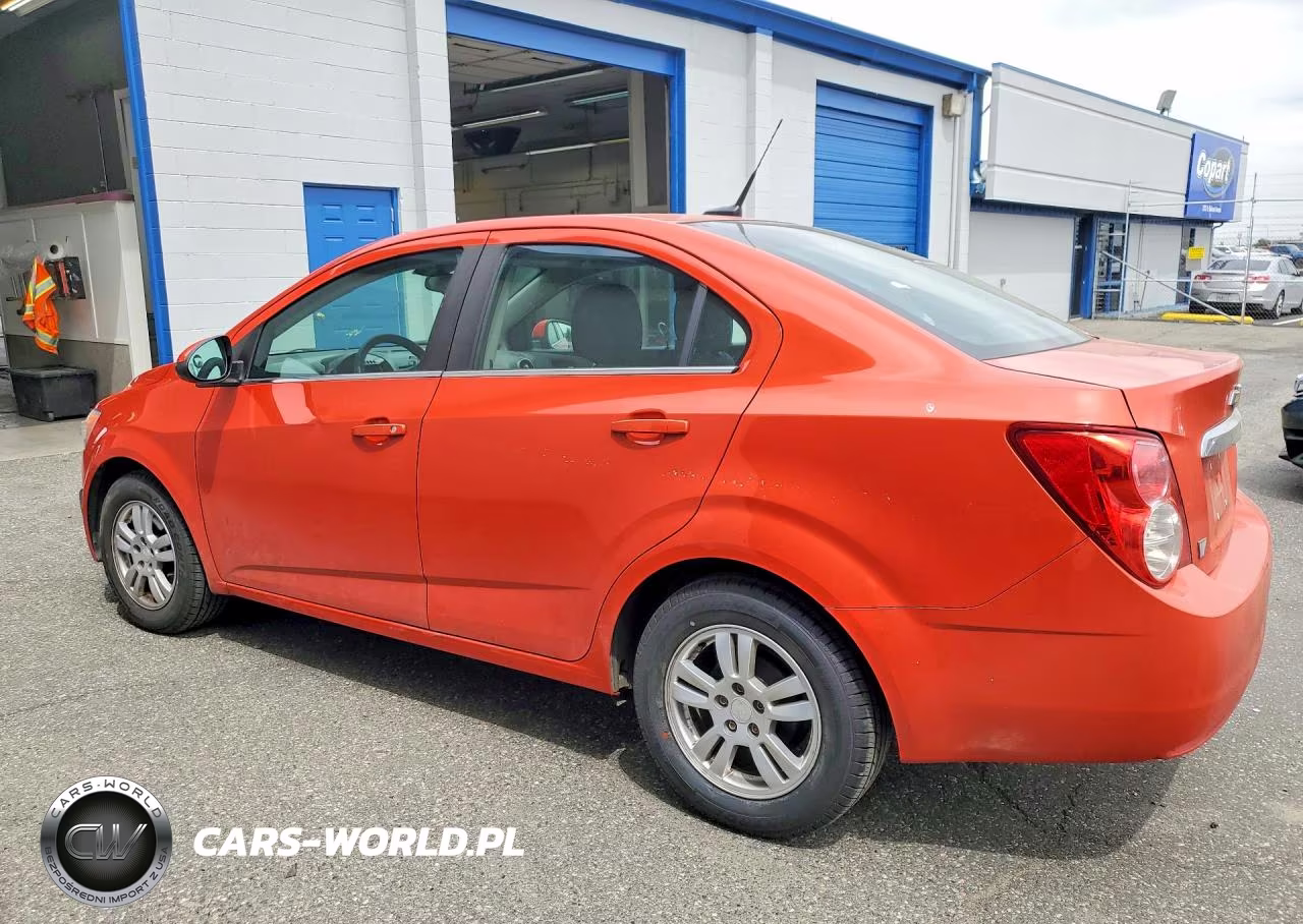 2013 Chevrolet Sonic Lt VIN:1G1JC5SH2D4176499 - 2