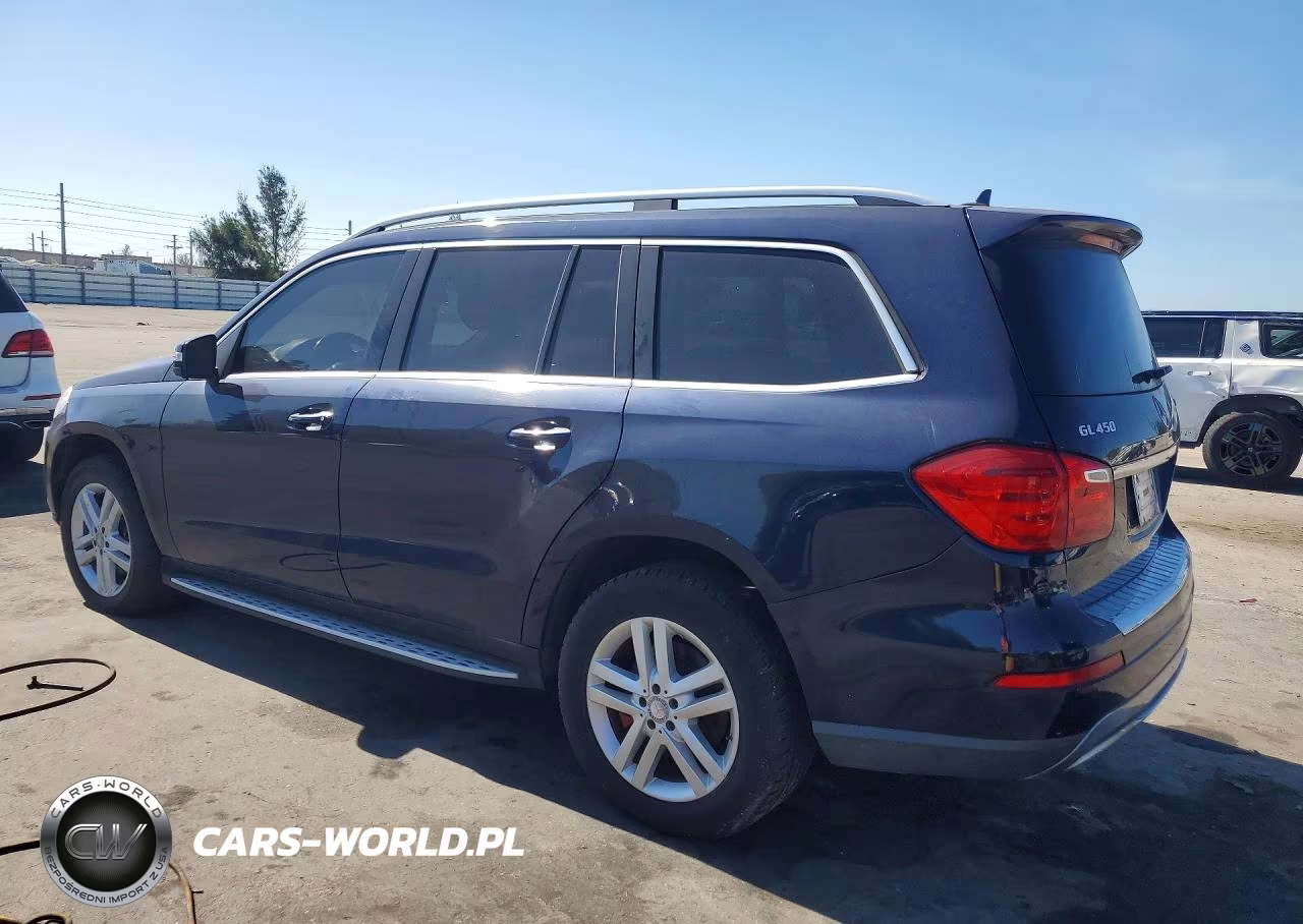2014 Mercedes-Benz Gl 450 4Matic VIN:4JGDF7CE9EA333620 - 2