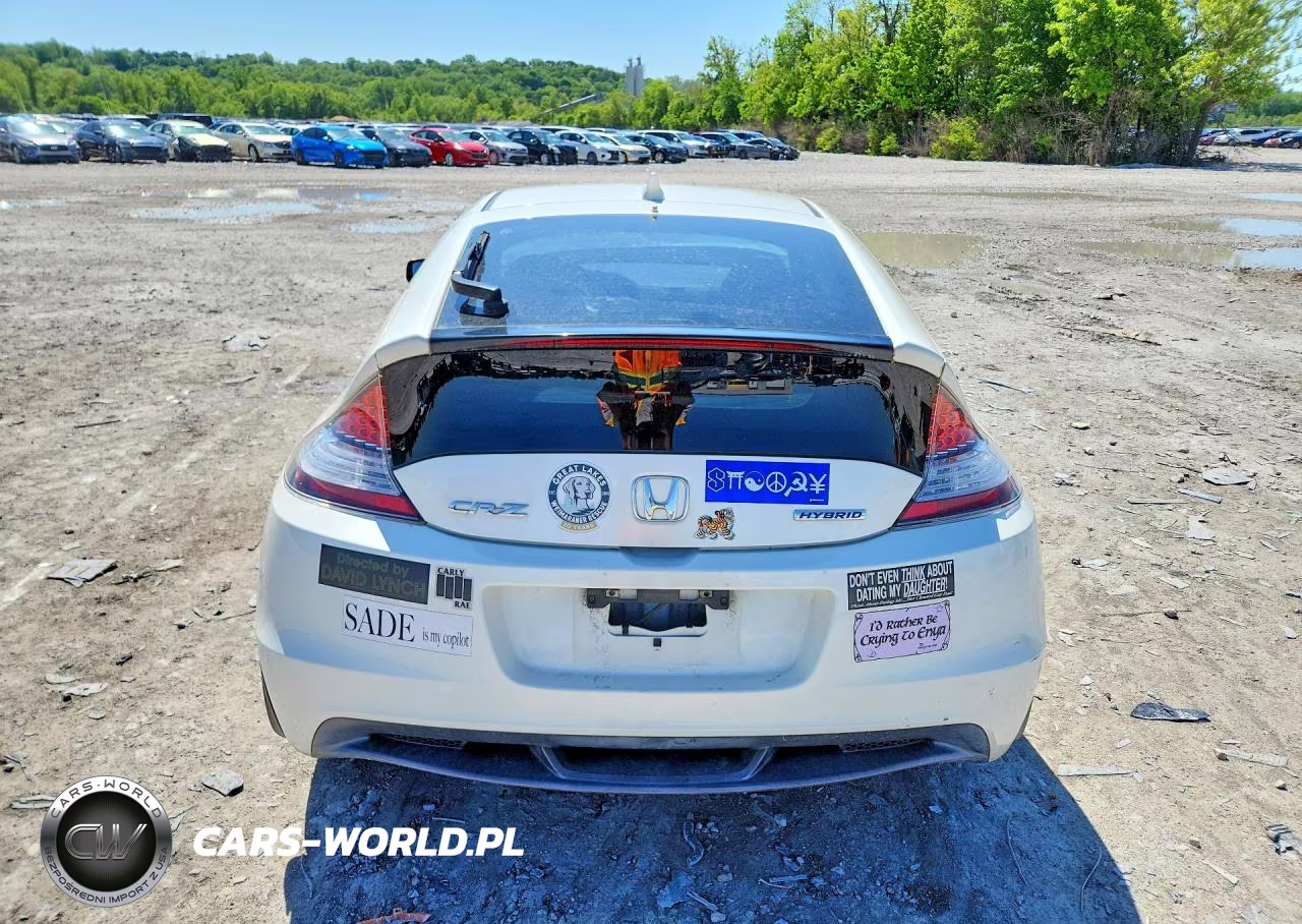 2011 Honda Cr-Z Ex VIN:JHMZF1D68BS000926 - 6