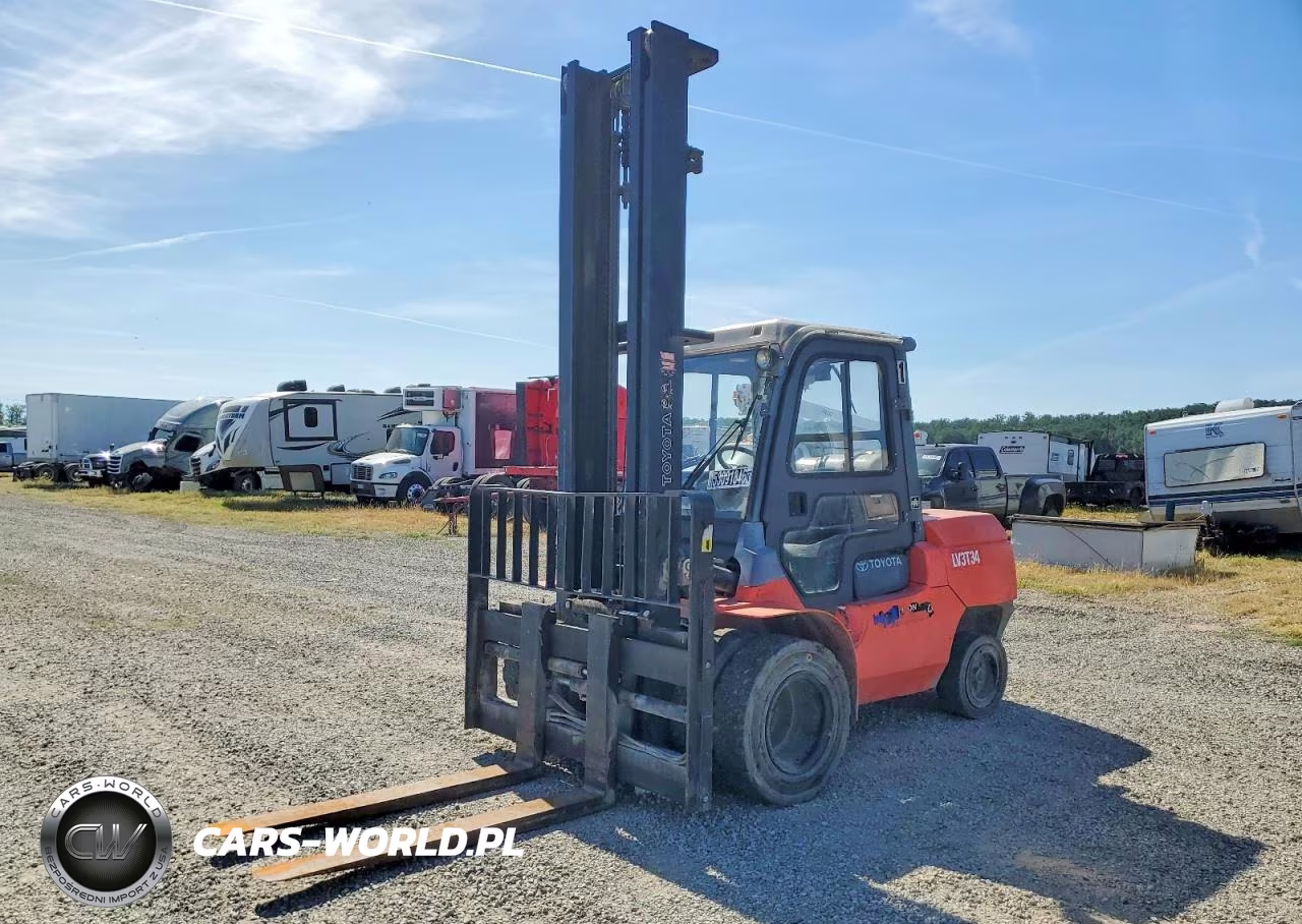 2009 Toyota 7Fgau50 Forklift VIN:00000000000070275 - 2