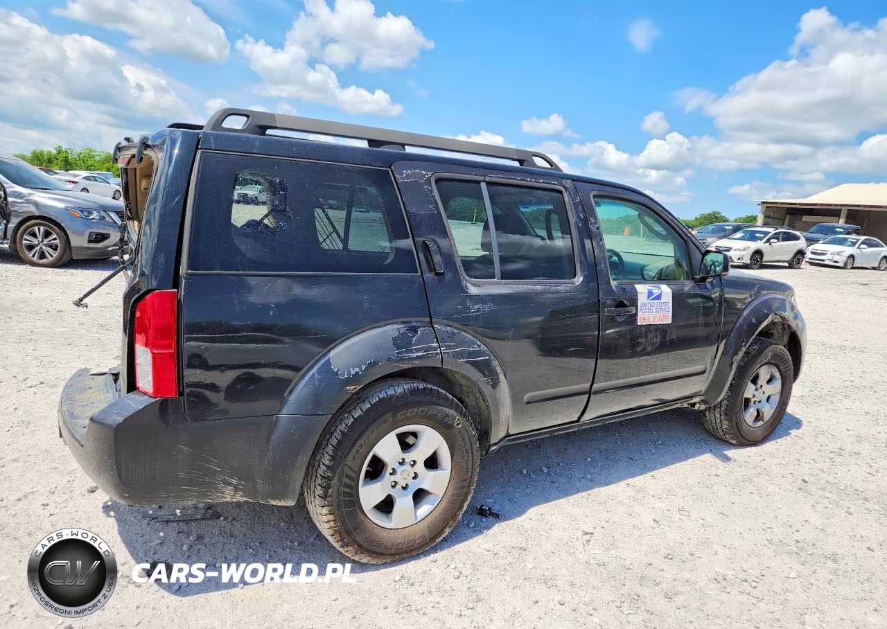 2008 Niss Pathfinder VIN:5N1AR18U88C656539 - 3