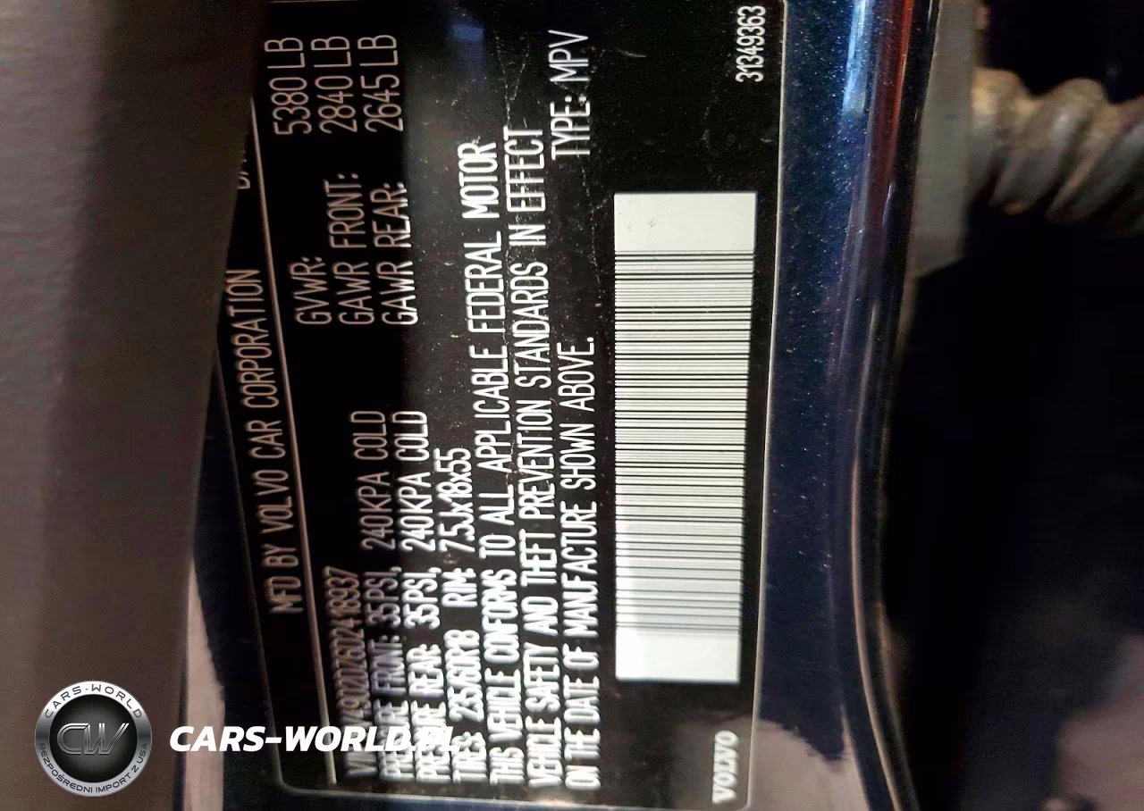 2013 Volvo Xc60 T6-T6 Platinum-T6 Premier Plus-T6 R-Design-T6 R-Design Platinum-T6 R-Design Premier Plus VIN:YV4902DZ6D2418937 - 13
